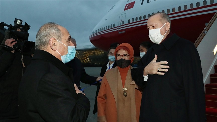Erdoğan Azerbaycan'da
