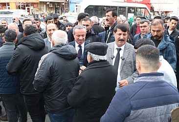 AK Parti Hakkari Belediye Başkan adayı Ölmez'e ziyaretler sürüyor