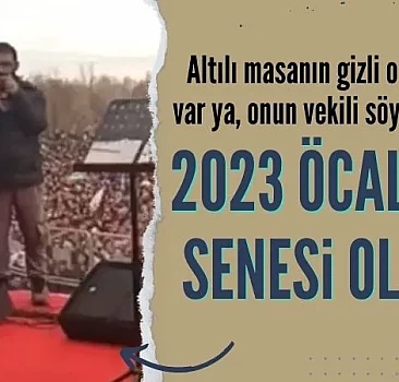 HDP/BDP vekilinden skandal sözler: 2023, Öcalan'ın yılı olacak