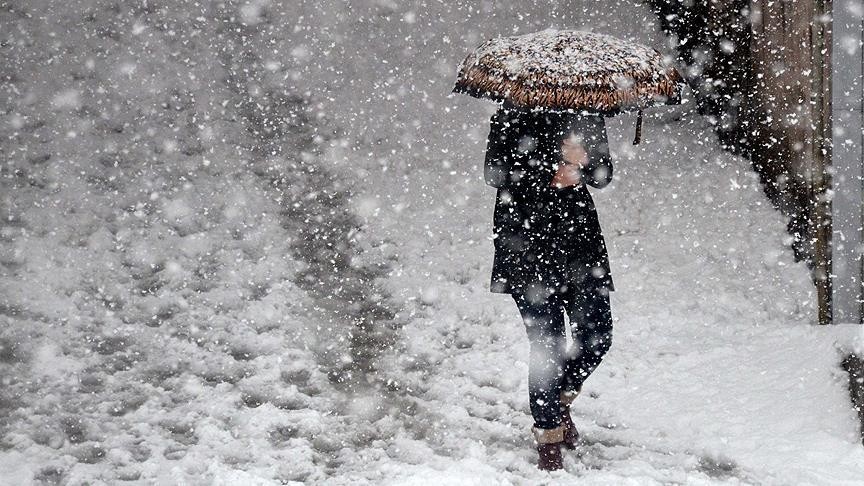 Meteoroloji uyardı: Doğu Anadolu'ya kuvvetli kar geliyor