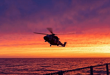 Japonya'da düşen helikopterde bir mürettebat ölü bulundu