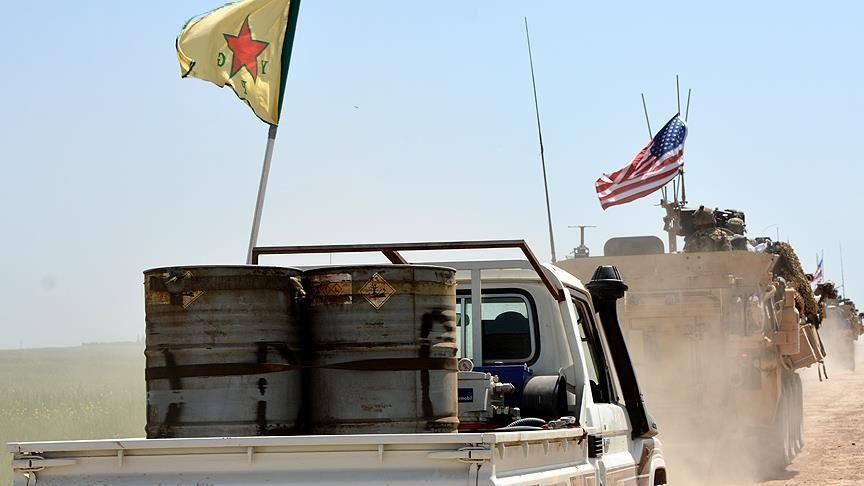 ABD askerleri PKK'lı teröristlerle tatbikat yaptı