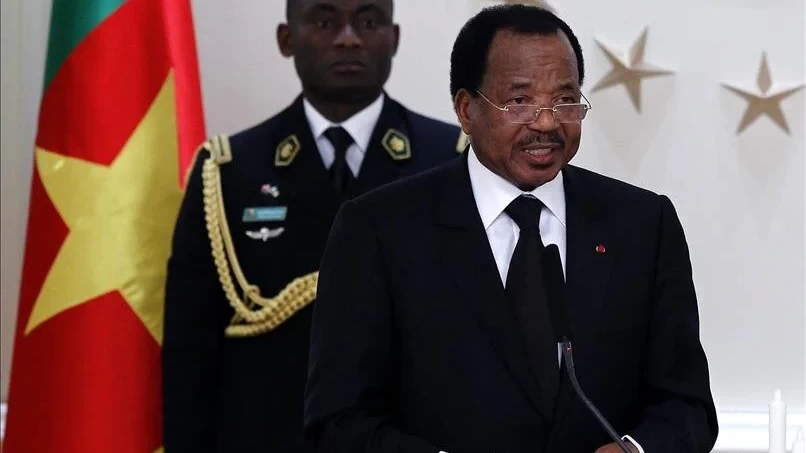 Kamerun Cumhurbaşkanı Biya, Erdoğan'ı tebrik etti
