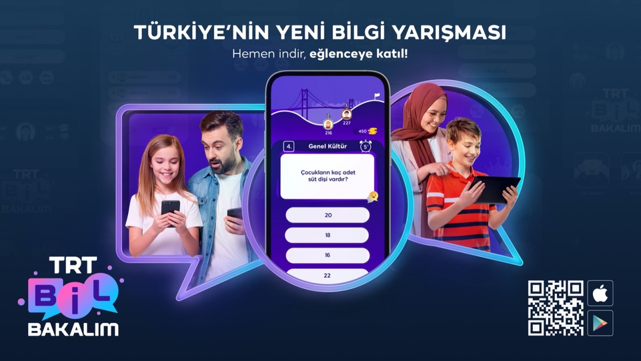 Türkiye'nin Yeni Bilgi Yarışması 'TRT Bil Bakalım' Zirveye Yerleşti