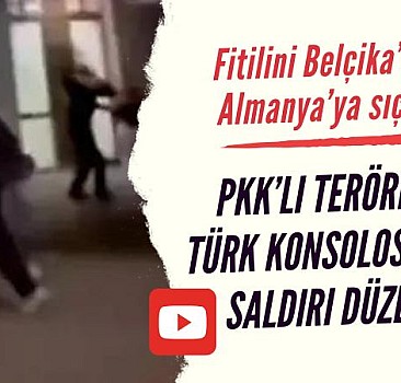 PKK'lı teröristler Türk Konsolosluğu'na saldırdı