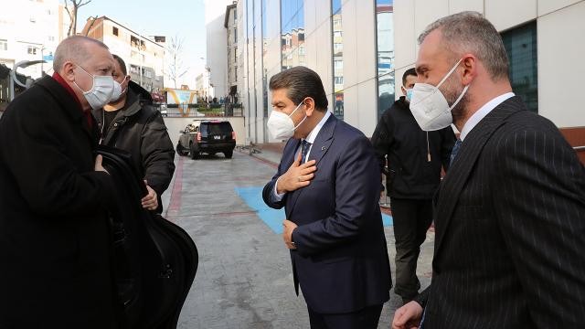 ​Cumhurbaşkanı Erdoğan'dan Esenler Belediyesi'ne ziyaret