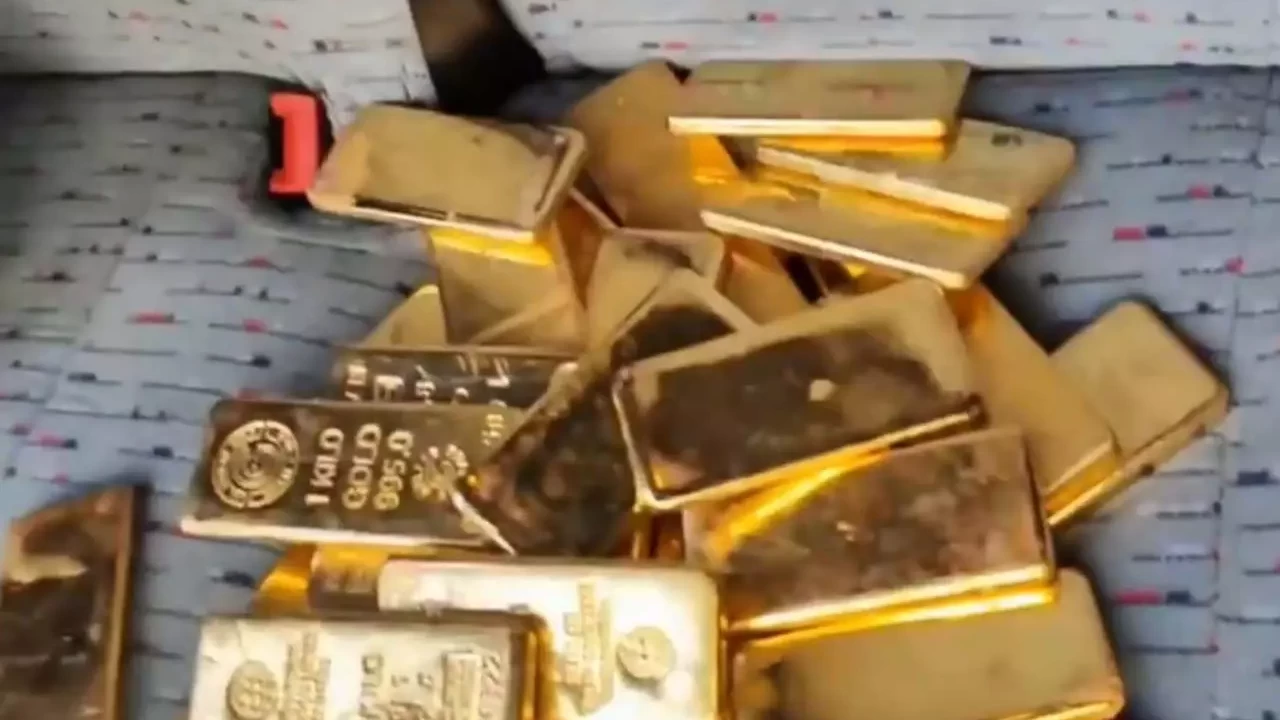 88 kilo kaçak külçe altın ele geçirildi!