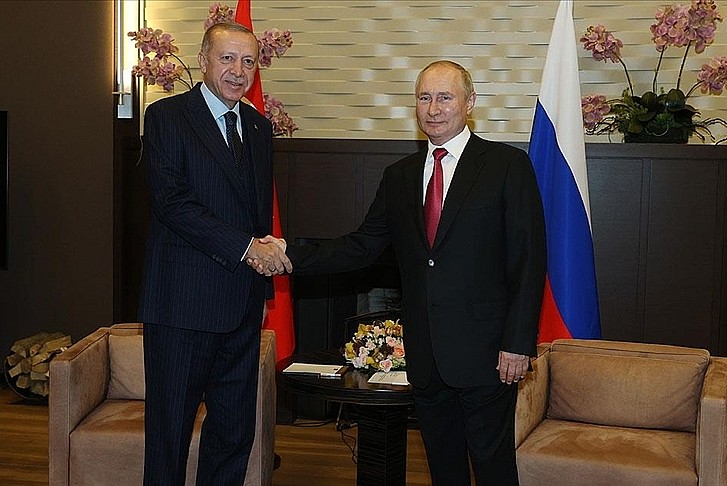 Başkan Erdoğan ile Putin arasında kritik görüşme