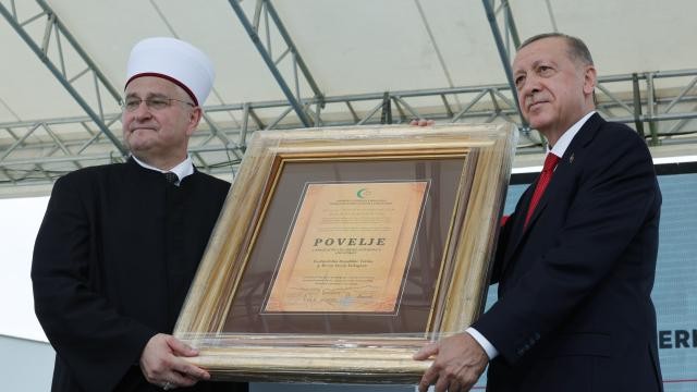 Başkan Erdoğan İslam Kültür Merkezi açılışına katıldı