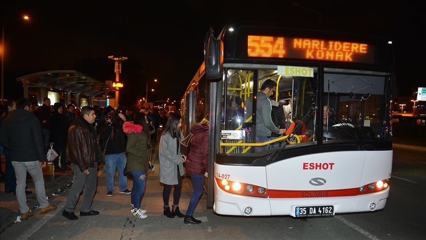 ​İzmir'de toplu ulaşıma yeni düzenleme