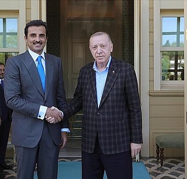 Katar emiri Erdoğan'a teşekkür etti