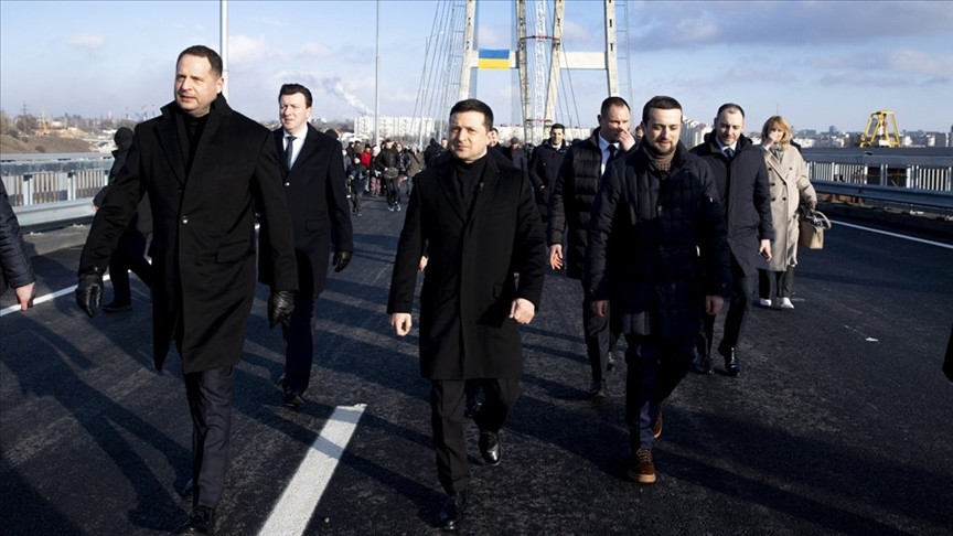 Türk imzası taşıyan Ukrayna'nın en büyük köprüsü açıldı