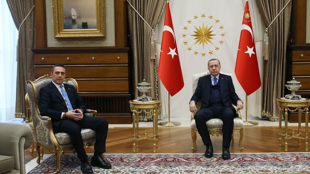 Erdoğan, Ali Koç ile görüştü