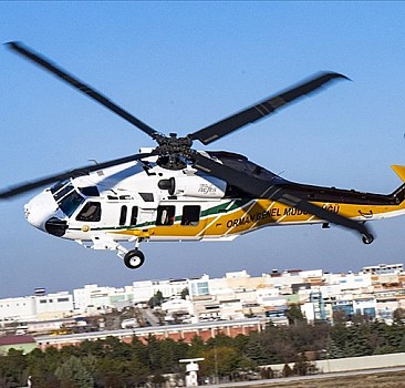 OGM'nin ilk T70 yangın söndürme helikopteri teslim edildi