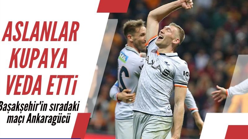 Başakşehir Galatasaray'ı yenerek yarı finalde