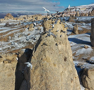 Kapadokya kışın bir başka güzel