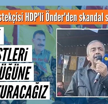 HDP'li Önder'den skandal seçim vaadi