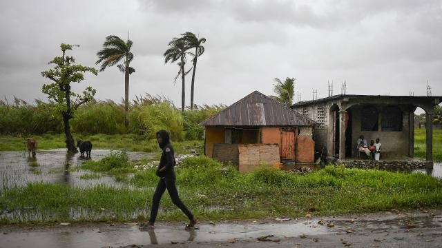 Haiti depremin ardından tropik fırtınanın etkisinde