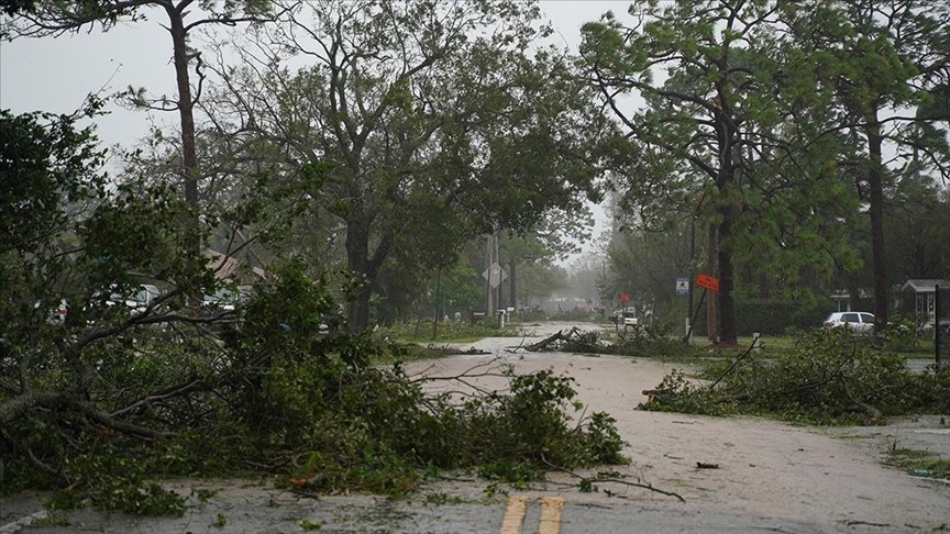Lan Kasırgası ABD'yi fena vurdu