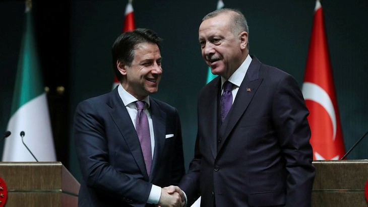 Başkan Erdoğan ile Giuseppe Conte görüştü