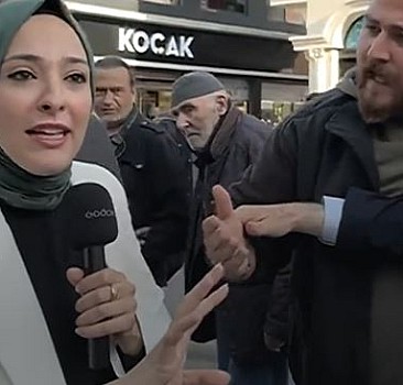 İYİ Partililer El Cezire'nin kadın muhabirine saldırdı