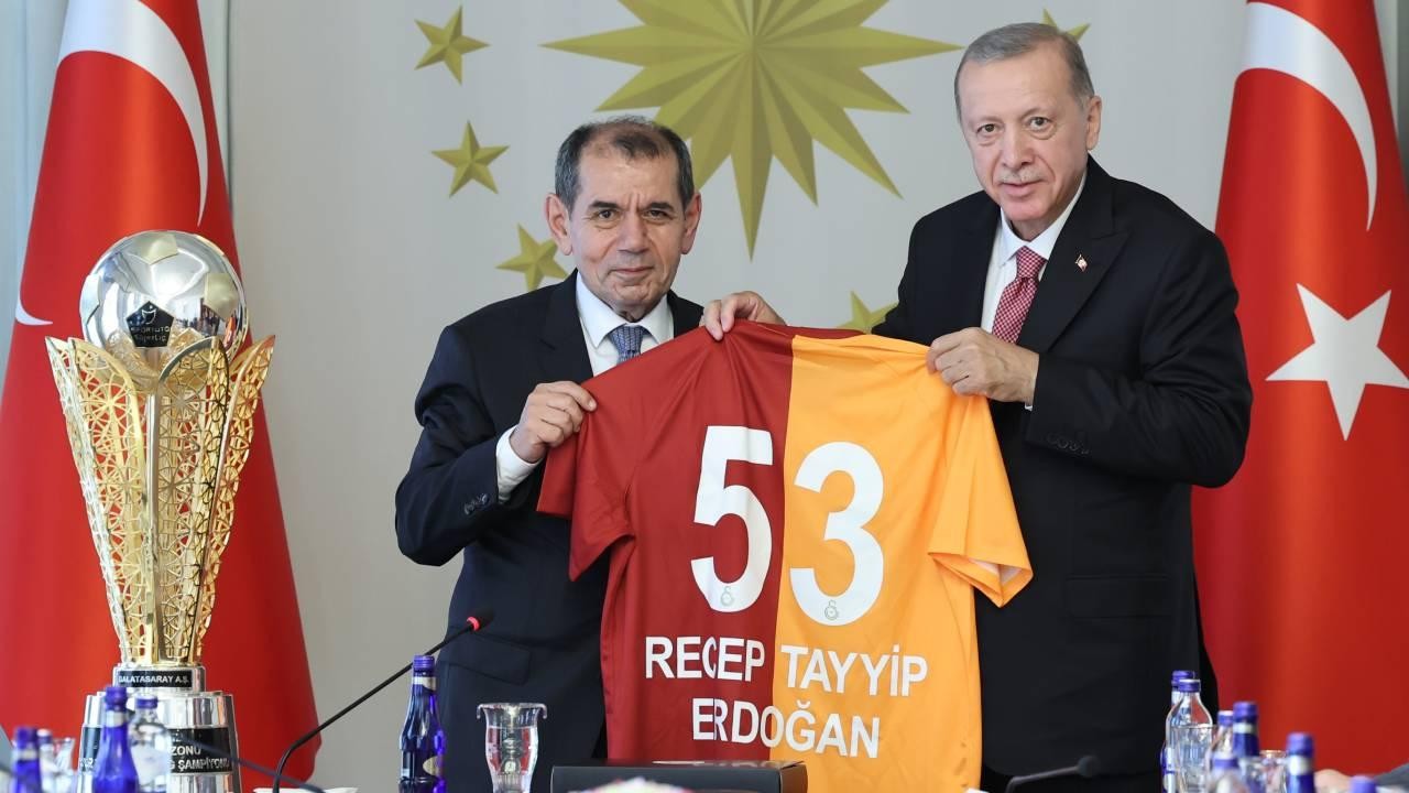 Cumhurbaşkanı Erdoğan şampiyonu kabul etti