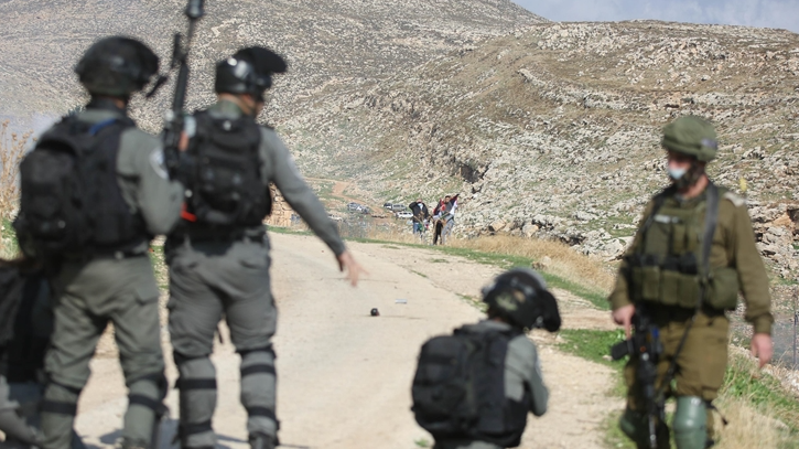 İşgalciler Filistinli kampını bastı! Yaralılar var