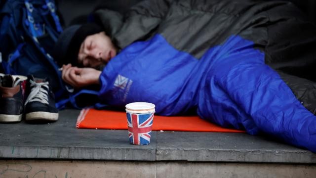 Birleşik Krallık'ta geçen yıl 976 evsiz hayatını kaybetti