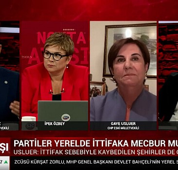 İyi Partili Turhan Çömez ile CHP'li Gaye Usluer canlı yayında tartıştı