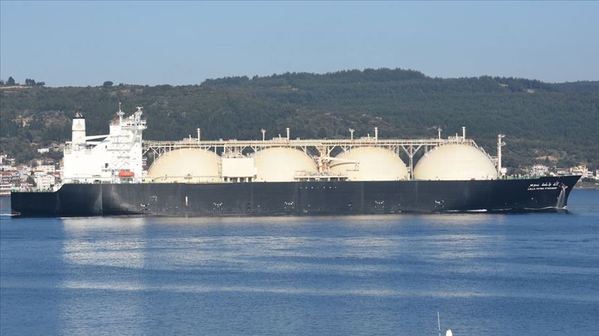 Cezayir bandıralı LNG gemisi Türkiye'ye geliyor