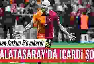 Icardi attı Galatasaray kazandı