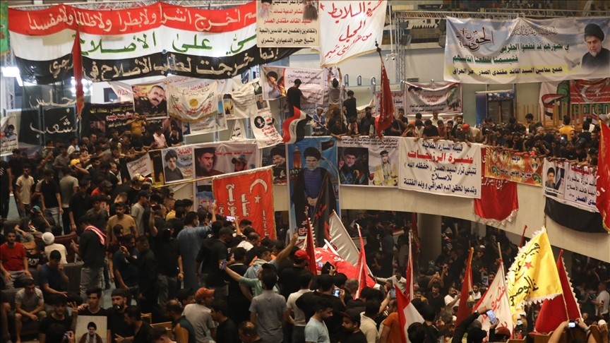 Irak'ta Sadr'dan eylem çağrısı geldi