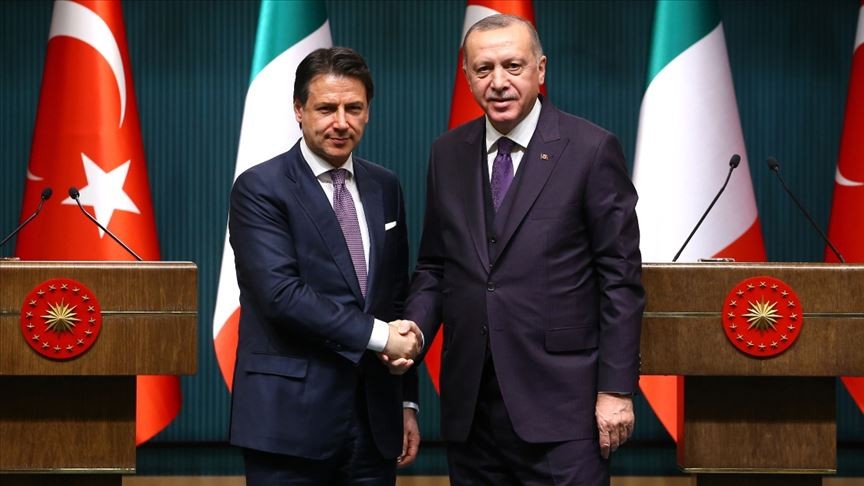 Başkan Erdoğan, İtalya Başbakanı ile görüştü