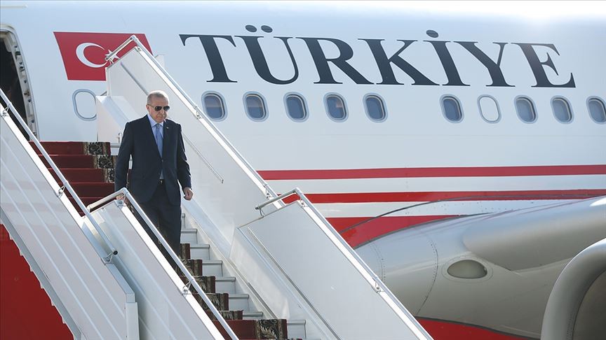 Cumhurbaşkanı Erdoğan Ukrayna'dan ayrıldı