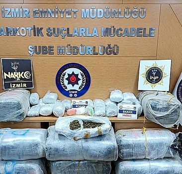 İzmir'de uyuşturucu operasyonu: 5 zanlı yakalandı
