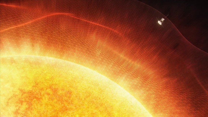 NASA'nın aracı ilk kez Güneş'e 'dokundu'