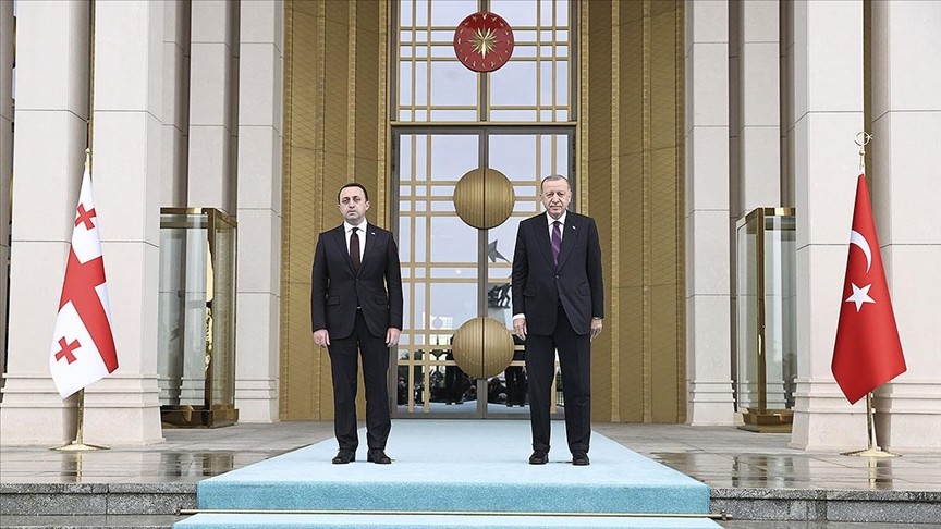 Başkan Erdoğan, Gürcistan Başbakanı'nı kabul etti