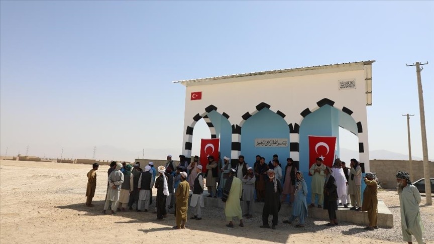 TDV, Afganistan'da 5 su kuyusu ve çeşme açtı