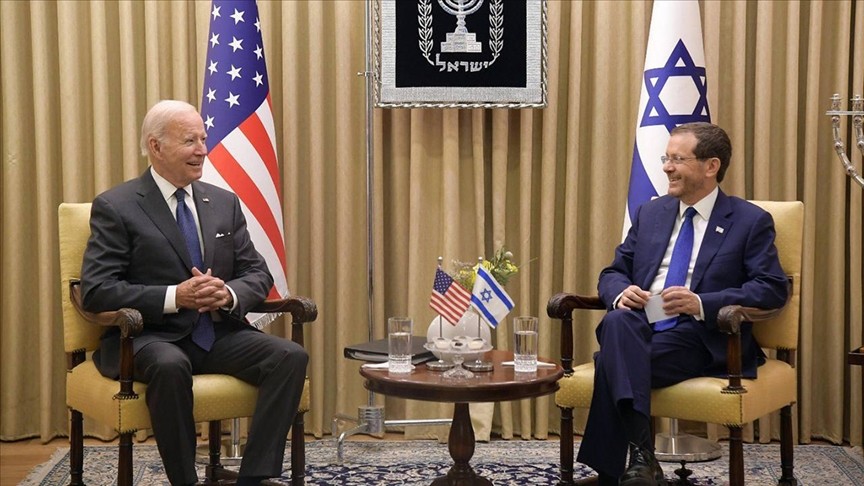 Biden, İsrail Cumhurbaşkanı ile görüştü