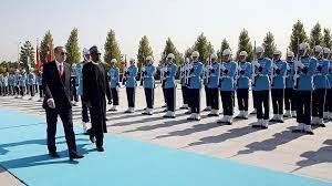 Cumhurbaşkanı Erdoğan Nijerya'da resmi törenle karşılandı