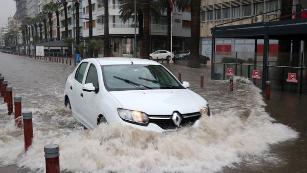 İzmir ve Aydın için şiddetli yağış uyarısı