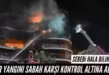 İzmir yangını sabaha karşı kontrol altına alındı