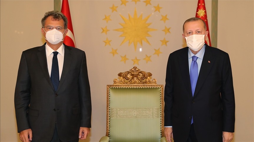 Erdoğan, TÜSİAD Başkanı Kaslowski'yi kabul etti