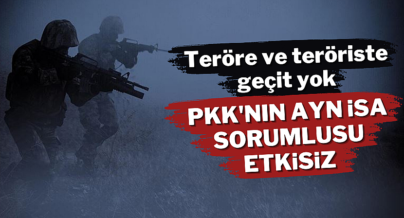 MİT'ten PKK'nın üst düzey yöneticisine operasyon