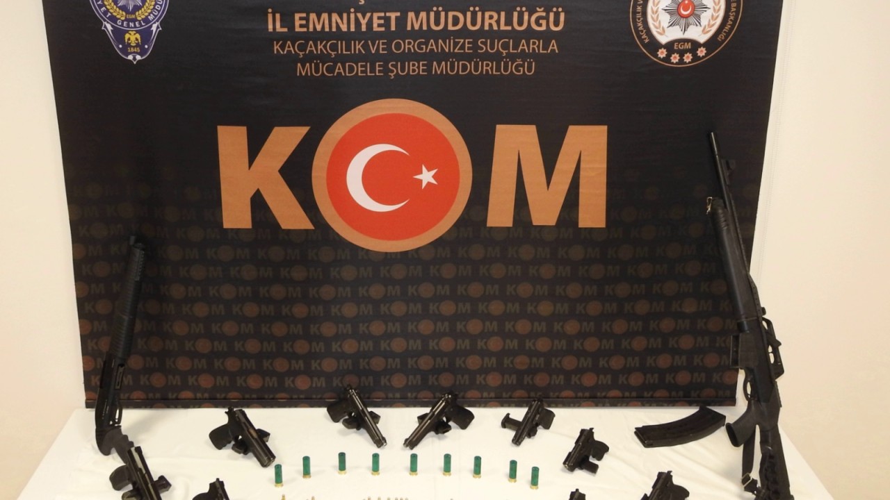 Eskişehir'de silah kaçakçılığı operasyonu: 6 gözaltı