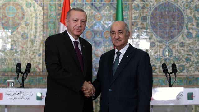 Başkan Erdoğan, Cezayir Cumhurbaşkanı ile görüşecek