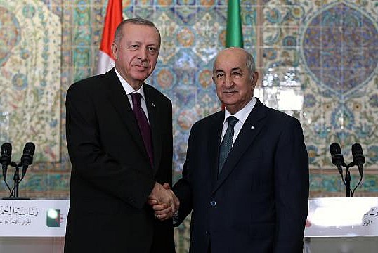 Başkan Erdoğan, Cezayir Cumhurbaşkanı ile görüşecek