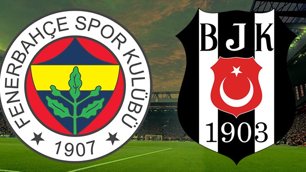 Fenerbahçe-Beşiktaş maçının ilk 11'leri