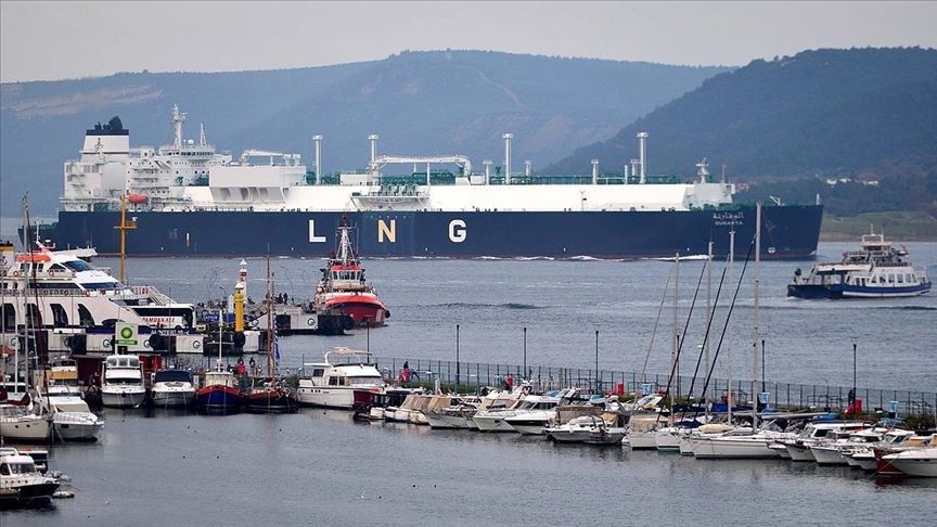 Cezayir'den yola çıkan LNG gemisi 8 Haziran'da Türkiye'ye ulaşacak