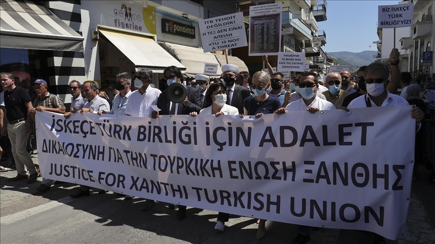 Türk azınlıktan Yunanistan'ın kararına tepki